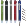 Flashlight Pocket Screwdriver Pen Set